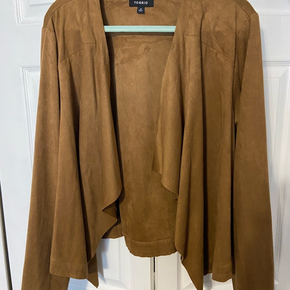 Open front blazer